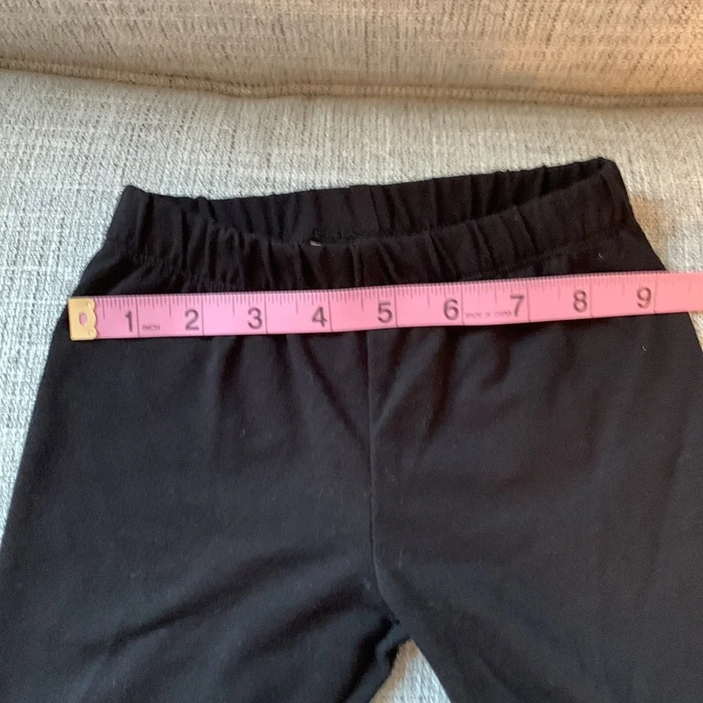 Rare Editions Toddler Top and Leggings, white and black, size 3T